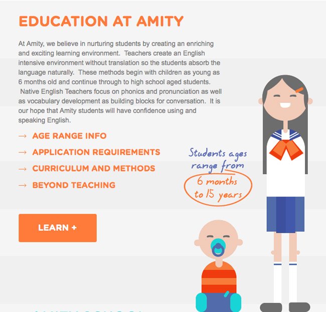 education web design
