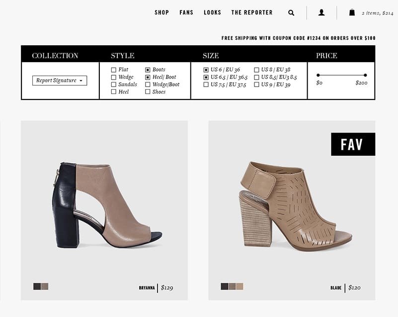 Two pairs of tan shoes with chunky heels