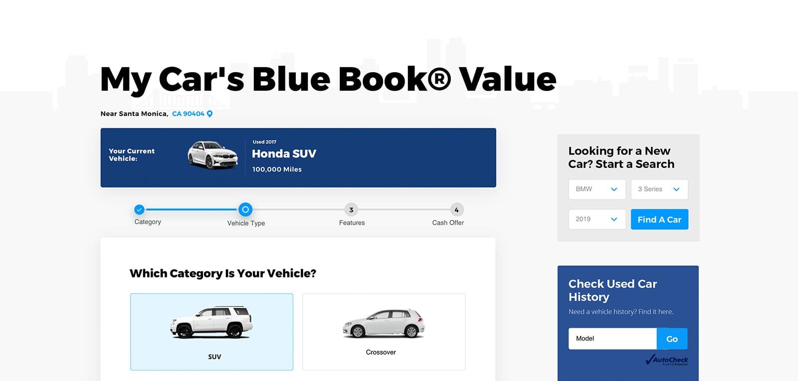 Value estimator design for Kelley Blue Book Cars