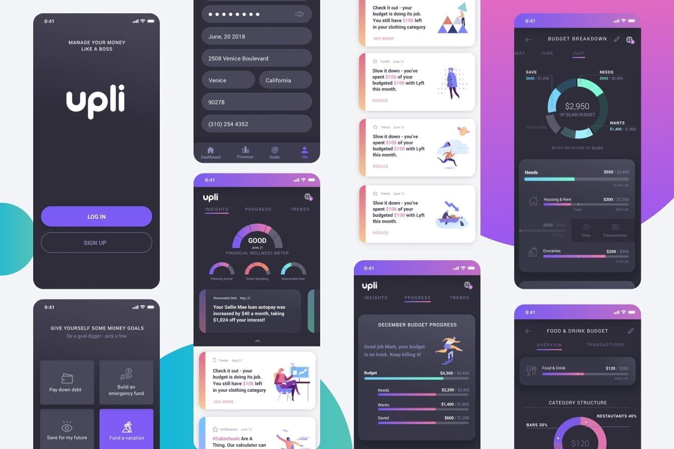 Upli Case Study Mobile App Design