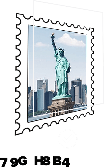 Statue of Liberty Post Stamp