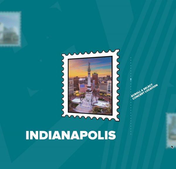Indianapolis Post Stamp