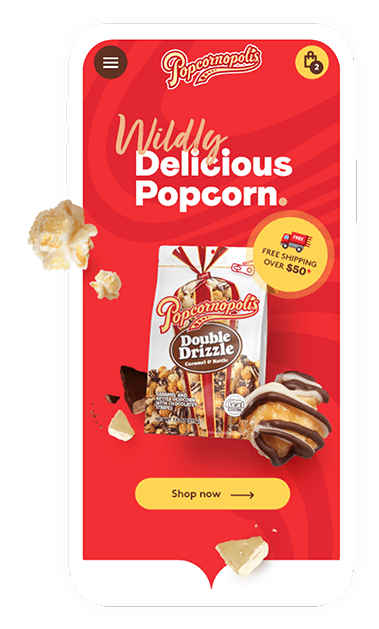 Popcornopolis Case Study Mobile Design 1