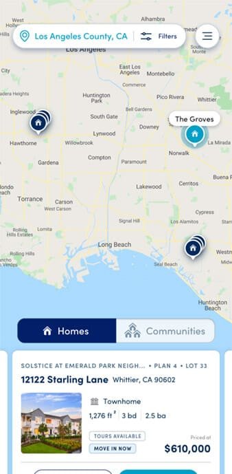 map of USA