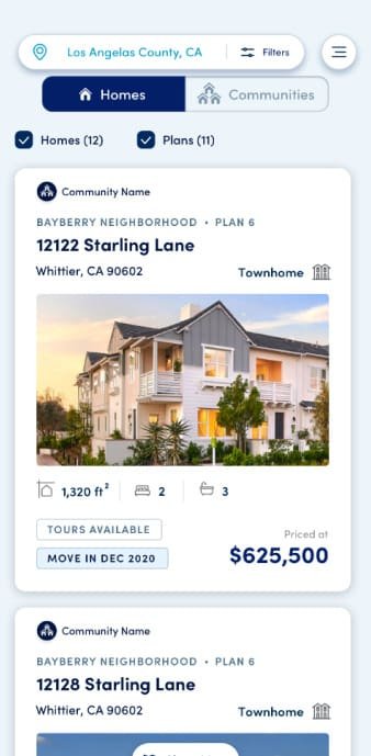 home listing