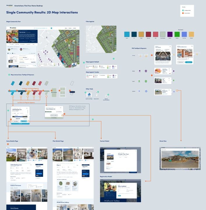 Brookfield 2d map elements and color palette