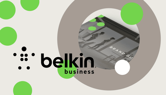 Belkin Business with the design accents