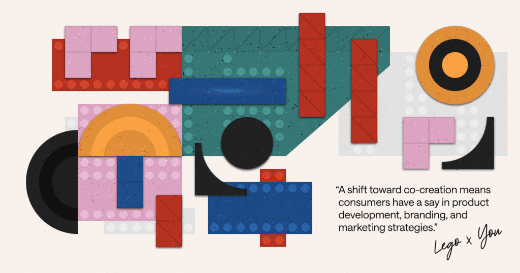multiple shapes of legos stacking